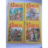 Livro Histórias Ilustradas Da Bíblia Col 4 Volumes 1980