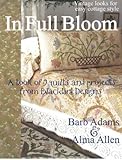Livro In Full Bloom (quilt) Da Blackbird Designs Tan