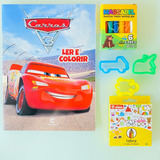 Livro Infantil Carros 3 Disney Colorir