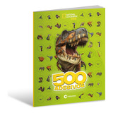 Livro Infantil De Atividades 500 Adesivos Dinossauros National Geographic Kids