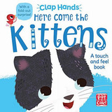 Livro Infantil Here Come The Kittens A Touch and feel Board Book De Pat a cake Pela Pat a cake 2017 