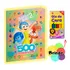 Livro Infantil Para Colorir Com Atividades E Adesivos Disney Pixar Muita Diversão E Aprendizado Lançamento - Personagens Incríveis