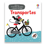 Livro Infantil Transportes Livrinho Preto E Branco Do Bebê