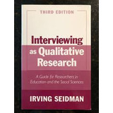 Livro Interviewing As Qualitative