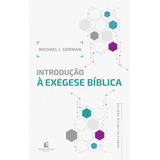 Livro Introducao A Exegese