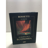 Livro Introdução À Economia 19 Rossetti Ed Atlas H616