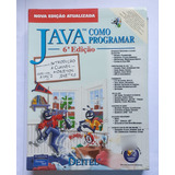 Livro Java   Como Programar  acompanha Cd    6  Edição   H  M  Deitel