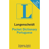 Livro Langenscheidt Pocket Portuguese Dictionary dicionário Português inglês Inglês português Editora Langenscheidt 2010 