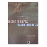 Livro Legado De Cinzas Uma Historia Da Cia