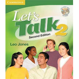 Livro Let s Talk 2 Student s Book With Self study Audio Cd De Jones Leo Editora Cambridge University Capa Dura Em Inglês