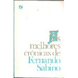 Livro Literatura Brasileira As Melhores Crônicas De Fernando Sabino Pela Record 2000 