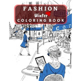 Livro Livro De Colorir De Moda Inverno Livro De Colorir P