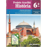 Livro Livro História, Volume 6, Projeto Araribá