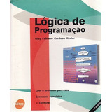 Livro Lógica De Programação sem Cd Xavier Gley Fabiano Cardoso 2007 