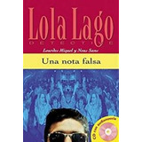 Livro Lola Lago Detective   Una Nota Falsa Con Cd