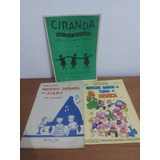Livro Lote Partituras E Música Infan 