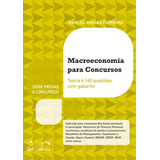 Livro Macroeconomia Para Concursos  1  Edição 2013