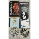Livro Madonna Uma Biografia Não Autorizada Christopher Andersen   Dvd The Confessions Tour   2 Cds The Immaculate Collection   Erótica M2
