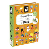 Livro Magnético Educativo Portátil Infantil Janod Aprendizado