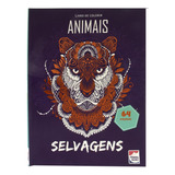 Livro Mandalas Magicas Animais Selvagens De Mammoth World Editorial Happy Books Capa Capa Dura Edição 1 Em Português