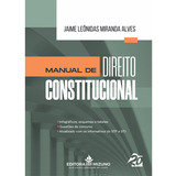 Livro Manual De Direito Constitucional Editora Mizuno Direito Concurso Constituição Federal De 1988