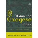 Livro Manual De Exegese