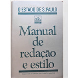 Livro Manual De Redação E Estilo O Estado De S Paulo