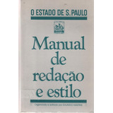 Livro Manual De Redação E Estilo