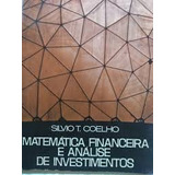 Livro Matemática Financeira E Análise De
