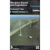 Livro Mecânica Vetorial Para Engenheiros - Estática (usado) - Ferdinand P. Beer E E. Russell Johnston Jr [1991]