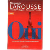Livro Mini Dicionário Larousse Francês português Larousse 2005 