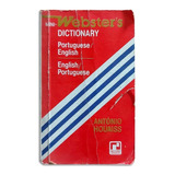 Livro Mini-webster's Dictionary Portuguese - English / Inglês - Português - Antônio Houaiss / Ismael Cardim 1989