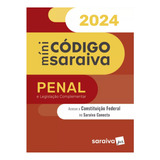 Livro Minicódigo Penal - 30ª Edição 2024 Saraiva 