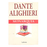 Livro Monarquia Dante Alighieri Lafonte 