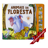 Livro Mundo Dos Animais Com Sons Floresta Sbn Crianças