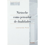 Livro Nietzsche Como Pensador De Dualidades De Polo Leonard