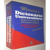 Livro Novo Webster's Dicionario Universitario Ingles/portugues - Antonio Houaiss E Ismael Cardim [2008]