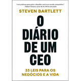 Livro O Diário De Um Ceo De Steven Bartlett Novo Lacrado