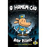 Livro O Homem cão Volume 1 De Dav Pilkey Da Editora Companhia Das Letrinhas