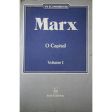 Livro Os Economistas Marx O Capital Vol I Karl Marx 1988 