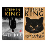 Livro Outsider Com Sangue Stephen King Novos Lacrados