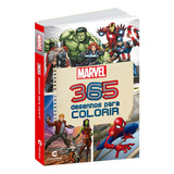 Livro Para Colorir Com 365 Desenhos Marvel Heróis Vingadores