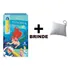 Livro Para Colorir Com Água - Aquabook Princesas Disney Ariel + Chaveiro Do Mesmo Tema