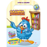 Livro Para Colorir Galinha Pintadinha Brincando De Colorir