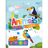 Livro Para Colorir Pintar Pedagógico Infantil De Aprender Criativo 100 Adesivos Divertidos Tilibra