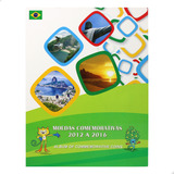 Livro Para Moedas Jogos Olímpicos Com Ficha Técnica