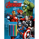 Livro Para Pintar Vingadores