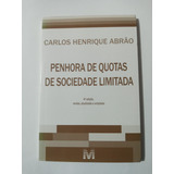 Livro Penhora De Quotas De Sociedade Limitada