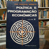 Livro Política E Programação Econômicas Volume