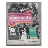 Livro Português Literatura Gramática Produção De Texto Volume 1 De Leila Lauar Sarmento E Douglas Tufano Editora Moderna